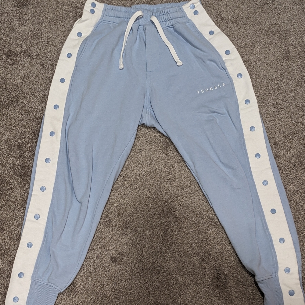 YoungLA Tear Away Jogger Blue